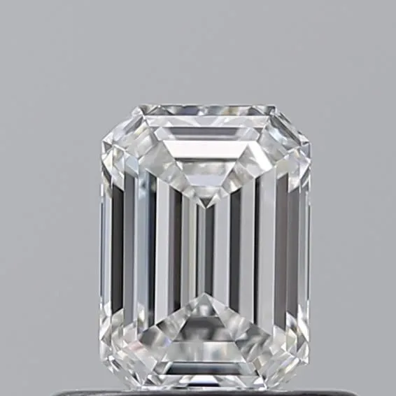 0.51ct EMERALD F VS1 Natural diamond