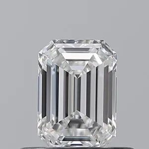 0.51ct EMERALD F VS1 Natural diamond