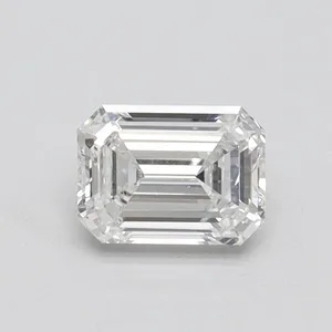 0.51ct EMERALD E VVS2 Lab diamond