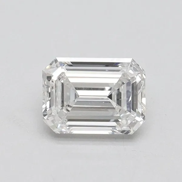 0.51ct EMERALD E VVS2 Lab diamond