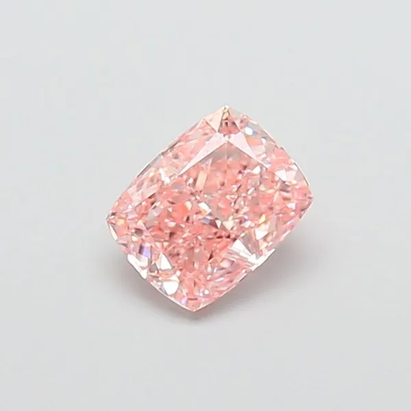 1.16ct CUSHION Fancy Vivid Pink VVS2 Coloured Lab diamond