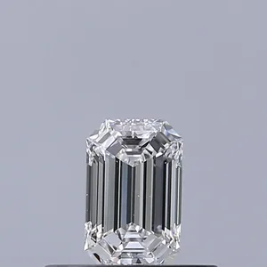 0.3ct EMERALD D VS1 Natural diamond