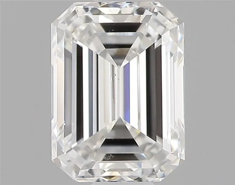 0.50ct EMERALD F VS2 Natural diamond