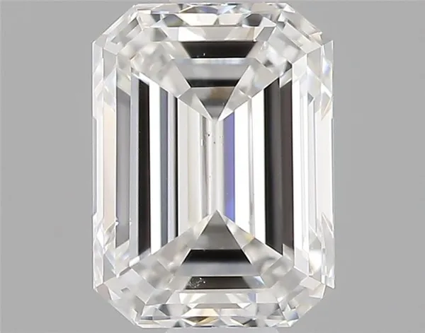 0.5ct EMERALD F VS2 Natural diamond