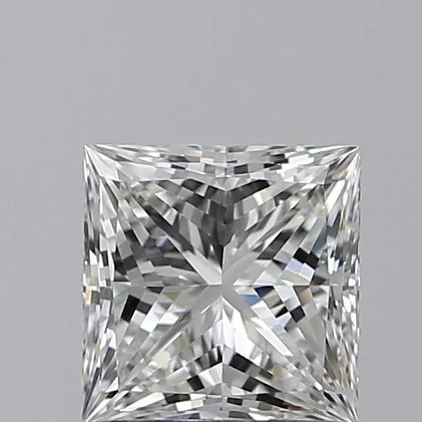 1.00ct PRINCESS F VS2 Natural diamond