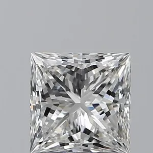 1ct PRINCESS F VS2 Natural diamond