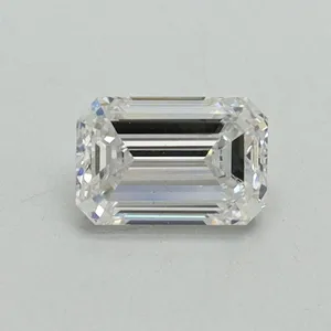 0.5ct EMERALD F VS2 Lab diamond