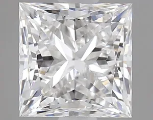 0.7ct PRINCESS E VVS1 Natural diamond