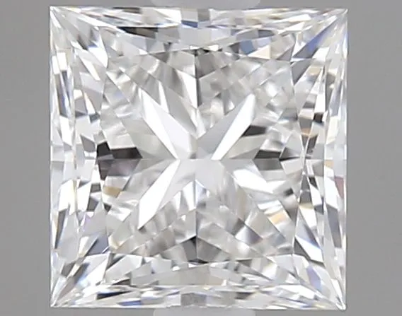 0.7ct PRINCESS E VVS1 Natural diamond