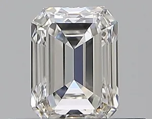 0.46ct EMERALD F VS1 Natural diamond