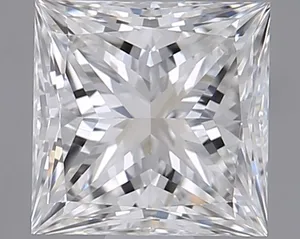 0.66ct PRINCESS H VVS2 Natural diamond