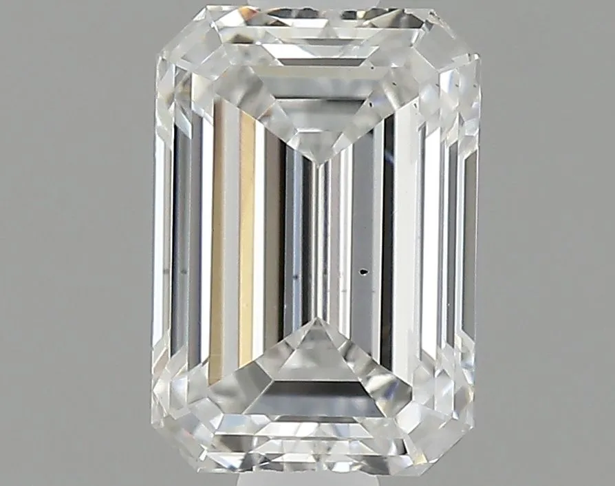0.82ct EMERALD F VS2 Lab Grown diamond