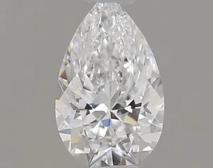 0.41ct PEAR D VVS2 Natural diamond