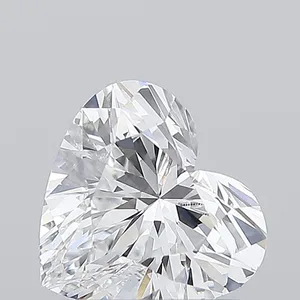 1.05ct HEART D VVS2 Lab diamond
