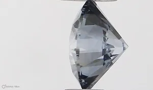 0.32ct ROUND Fancy Intense Blue SI2 Coloured Lab diamond