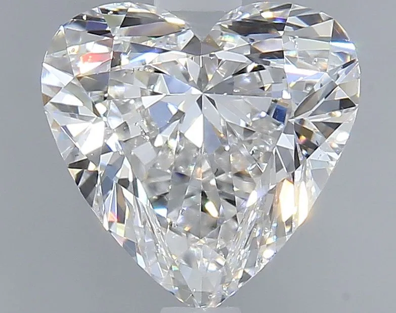 1.00ct HEART F SI2 Natural diamond