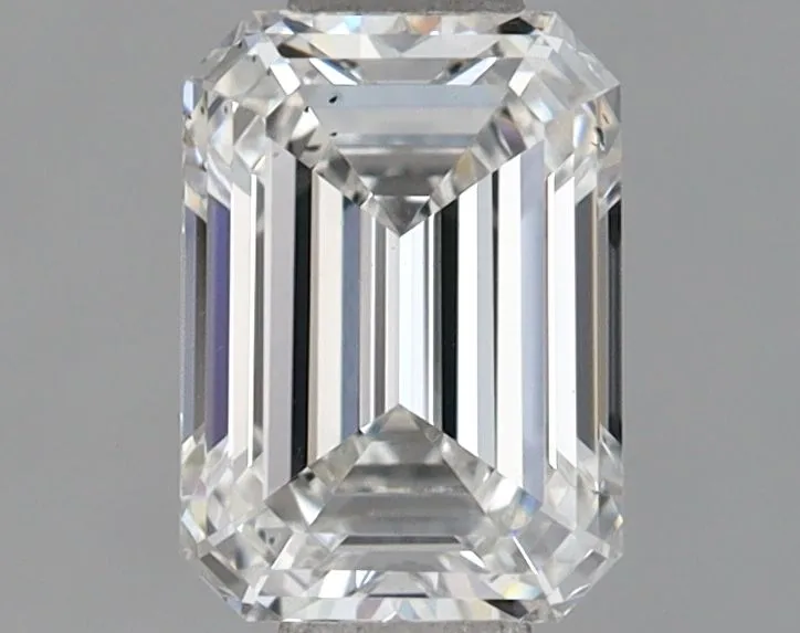 0.73ct EMERALD F VS2 Lab Grown diamond