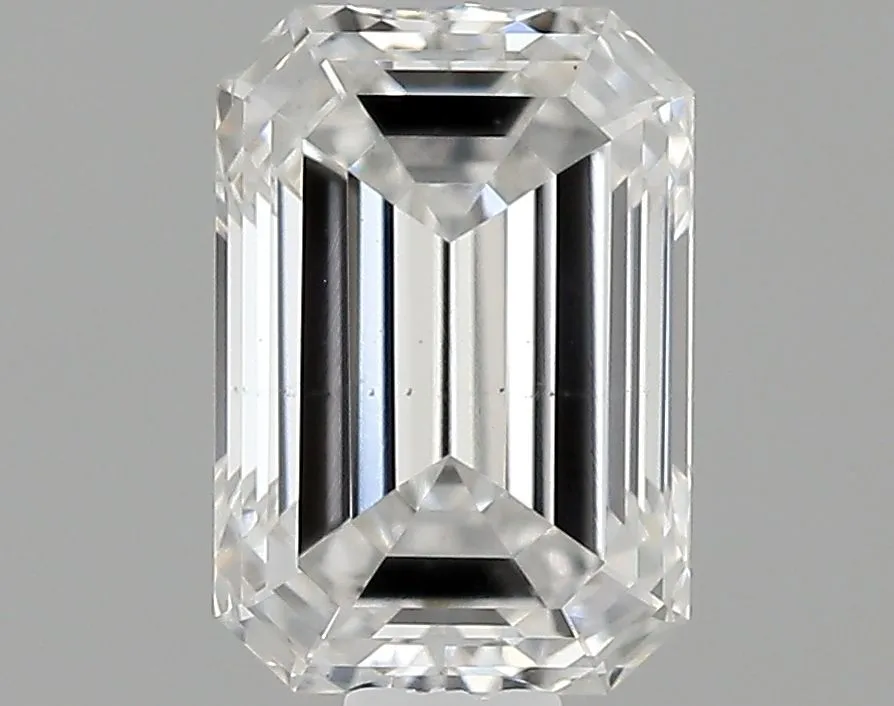 0.72ct EMERALD F VS2 Lab Grown diamond