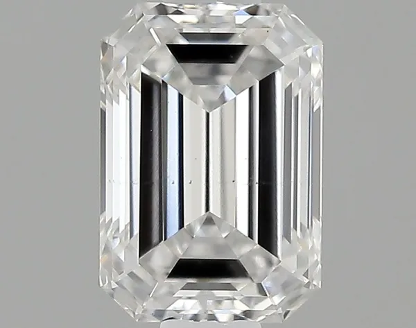 0.72ct EMERALD F VS2 Lab diamond