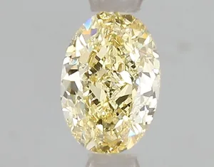 1.03ct OVAL Fancy Intense Yellow VS2 Coloured Lab diamond