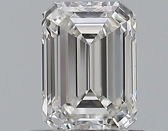 0.51ct EMERALD F VS1 Natural diamond