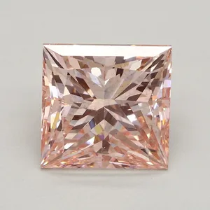 3ct PRINCESS Fancy Intense Pink VS2 Coloured Lab diamond