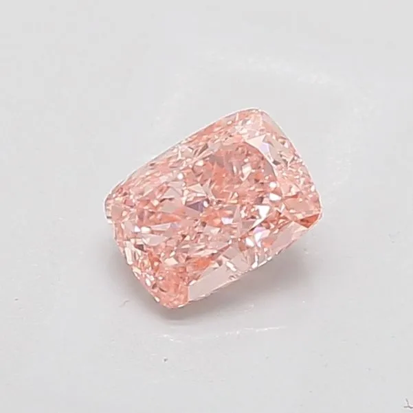 1.03ct CUSHION Fancy Vivid Pink VVS2 Coloured Lab diamond
