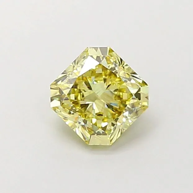 1.03ct RADIANT Fancy Yellow SI1 Coloured Lab diamond