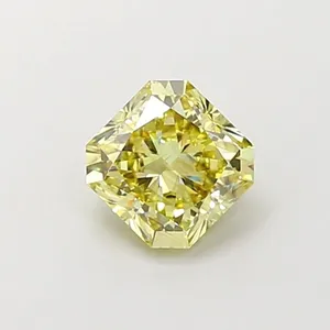 1.03ct RADIANT Fancy Yellow SI1 Coloured Lab diamond