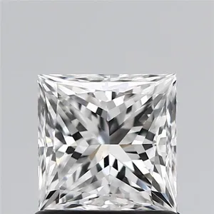 1ct PRINCESS E VVS2 Natural diamond