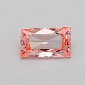 0.33ct CUSHION Fancy Intense Pink VS2 Coloured Lab diamond