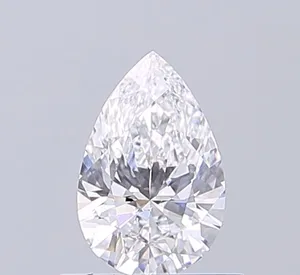 0.59ct PEAR D VVS2 Lab diamond
