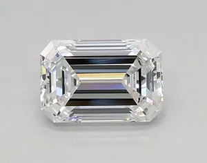 0.4ct EMERALD D VVS1 Lab diamond