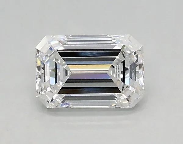 0.4ct EMERALD D VVS1 Lab diamond