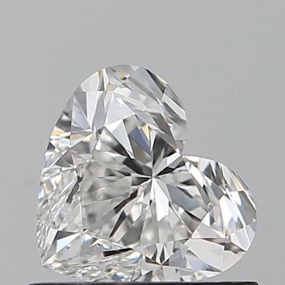 0.7ct HEART F VS2 Natural diamond