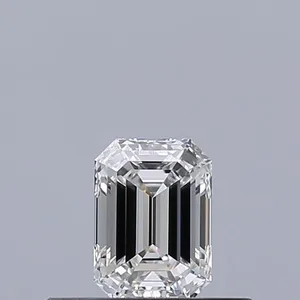 0.3ct EMERALD E IF Natural diamond