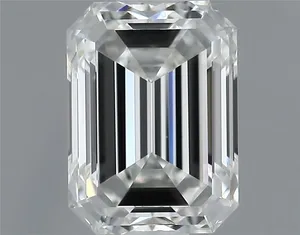 0.5ct EMERALD H VVS2 Natural diamond