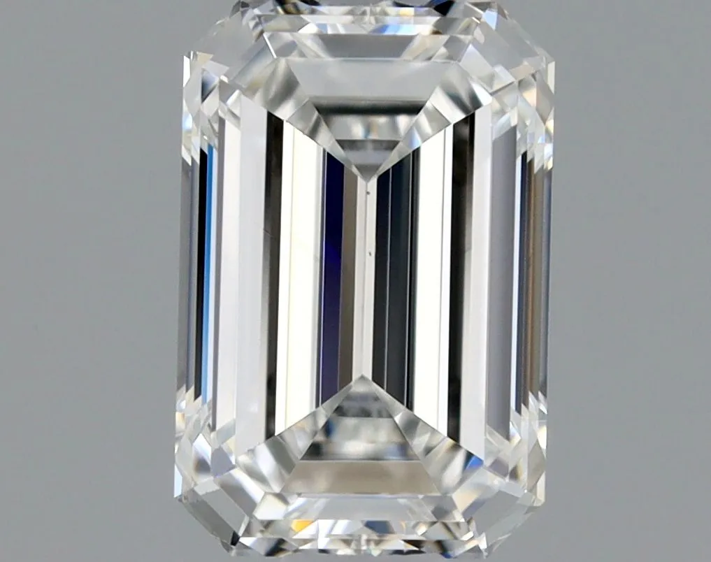 0.54ct EMERALD F VS1 Natural diamond