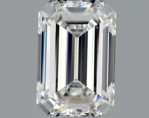 0.54ct EMERALD F VS1 Natural diamond