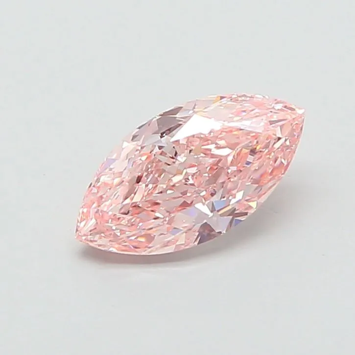2.01ct MARQUISE Fancy Intense Pink VVS2 Coloured Lab diamond