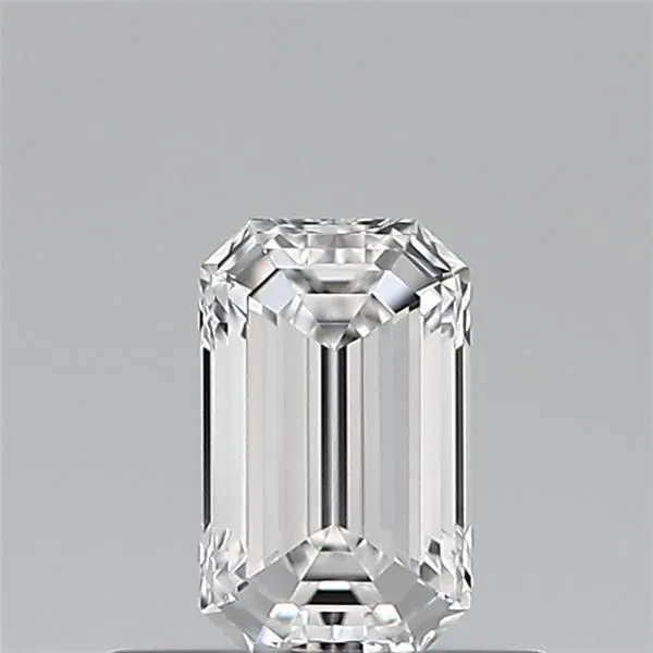 0.38ct EMERALD D VVS2 Natural diamond