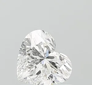 1ct HEART D VVS2 Lab diamond