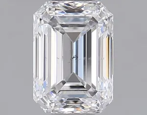 0.7ct EMERALD E SI1 Natural diamond