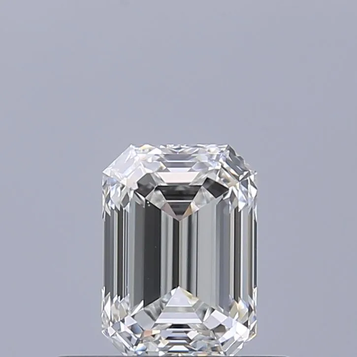 0.50ct EMERALD F VS1 Natural diamond
