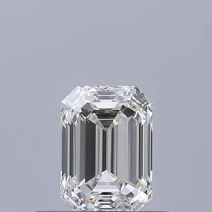 0.5ct EMERALD F VS1 Natural diamond