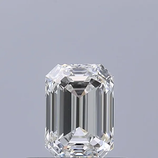 0.5ct EMERALD F VS1 Natural diamond