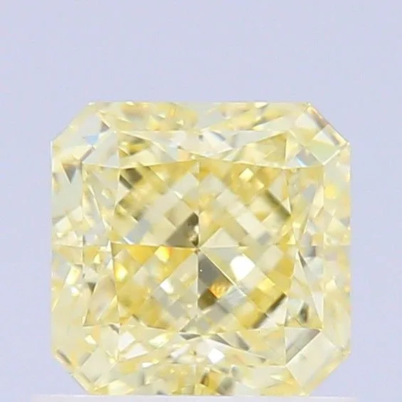 1.03ct RADIANT Fancy Yellow VS2 Coloured Lab diamond