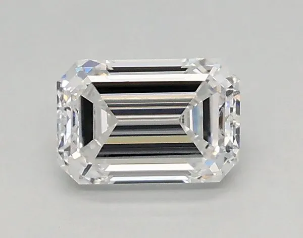 0.46ct EMERALD D VVS1 Lab diamond