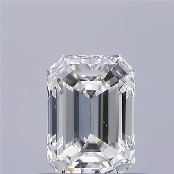 0.5ct EMERALD F VS2 Natural diamond