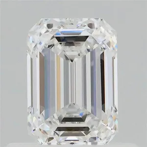 0.61ct EMERALD D VVS2 Lab diamond